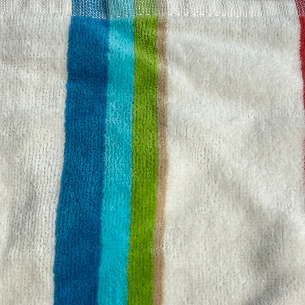 NWT Hurley Multicolor Striped Towel size is 36 x 70